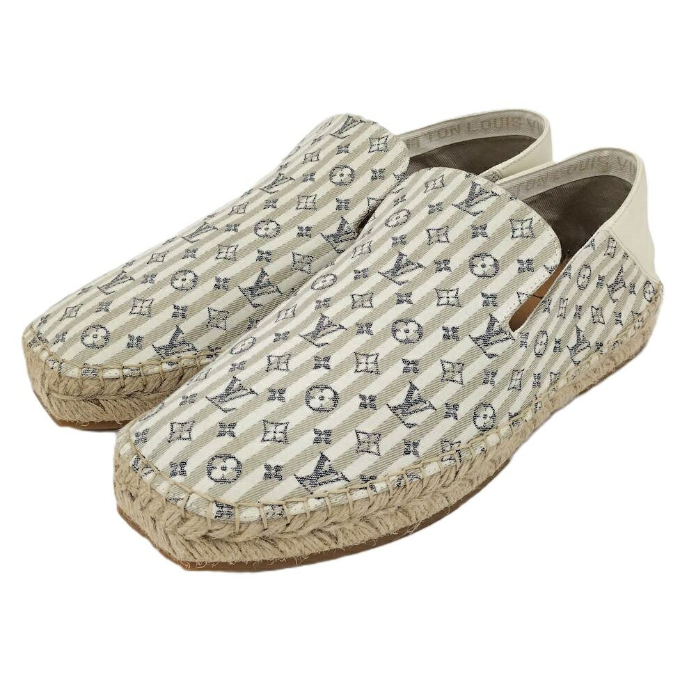 LOUIS VUITTON ローファー ビダールライン エスパドリーユ 表記サイズ 7.5(約26cm) 1ABFR6