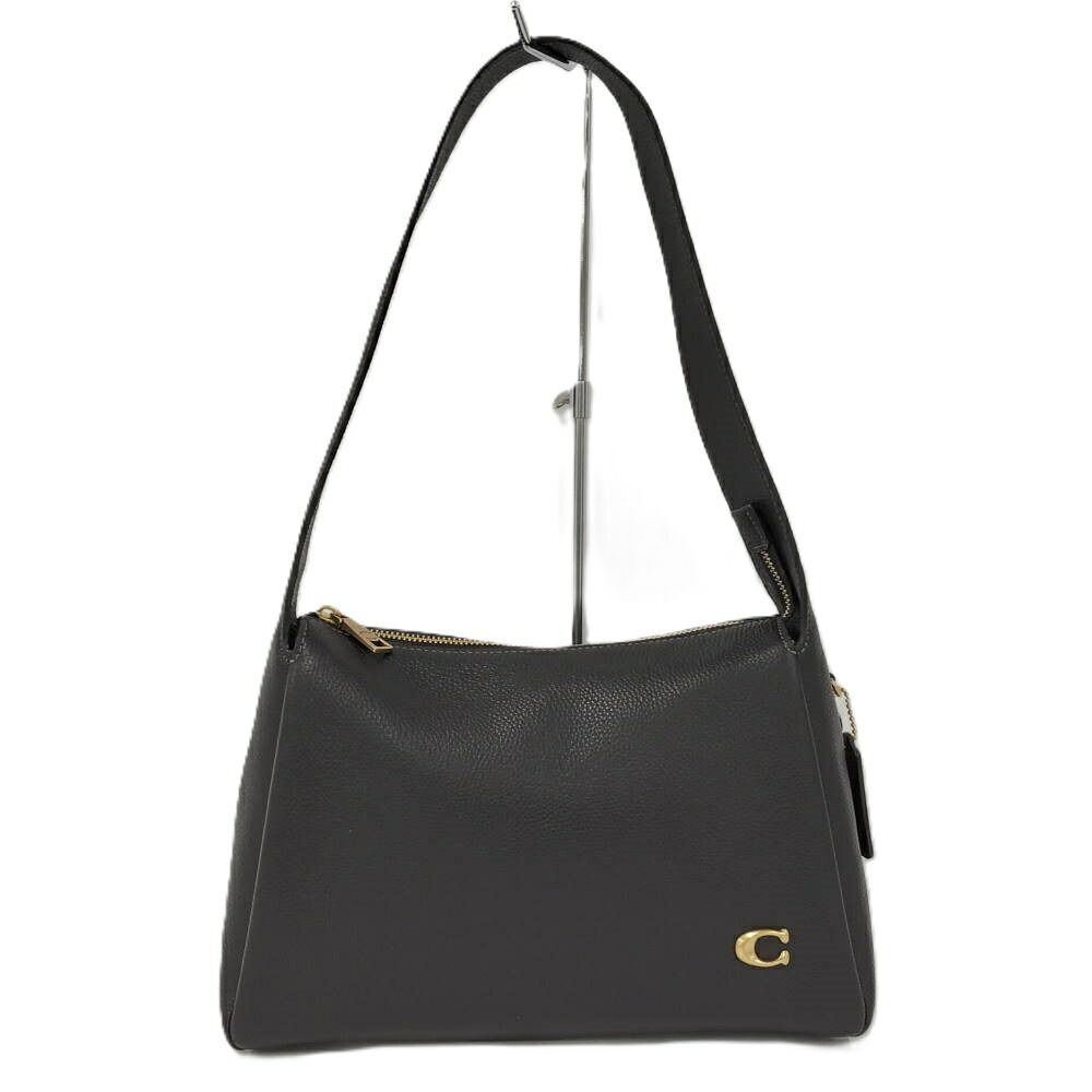 COACH ショルダーバッグ ローラ ブティックライン レザー ブラック CCC45
