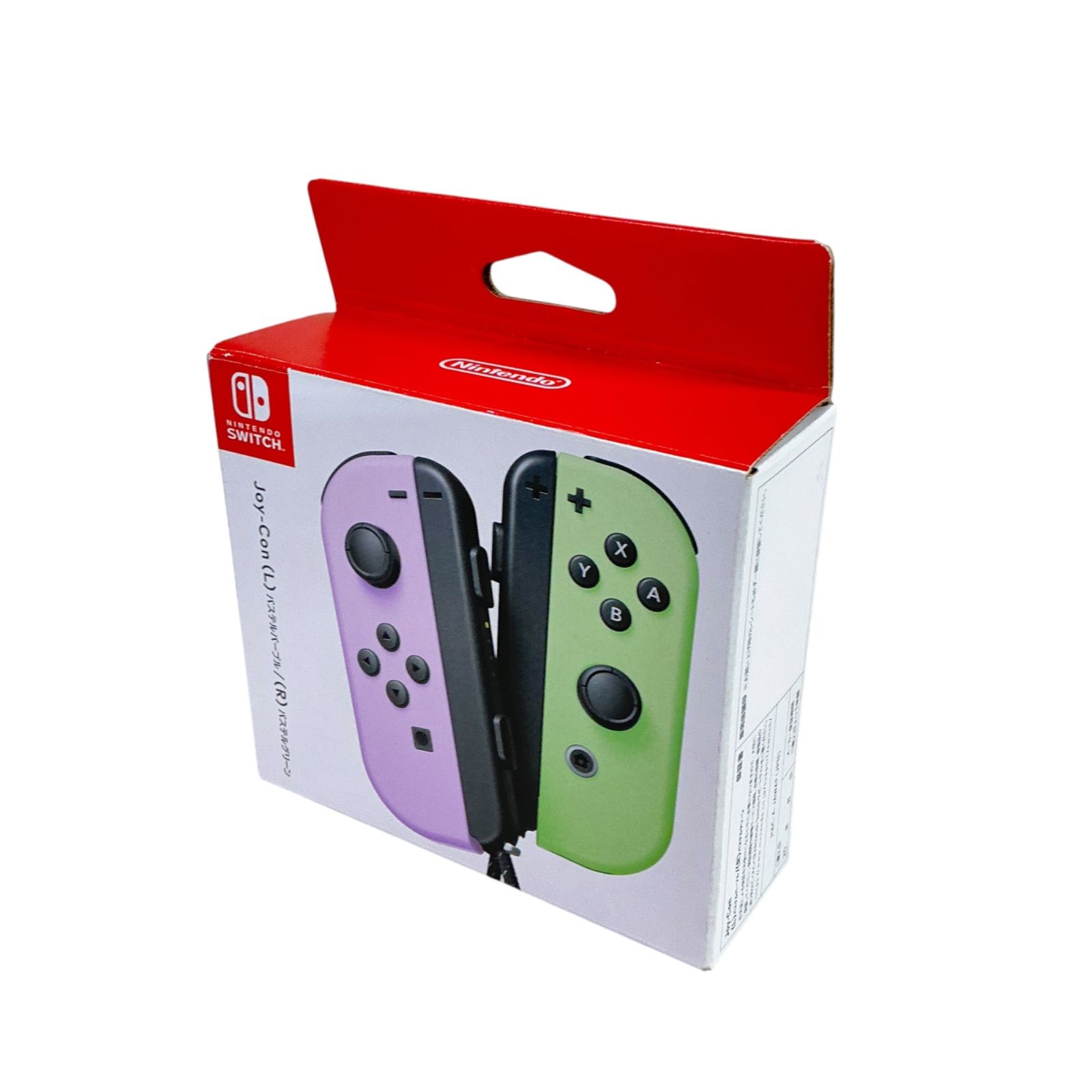NintendoSwitch純正Joy-ConパステルパープルパステルグリーンHAC