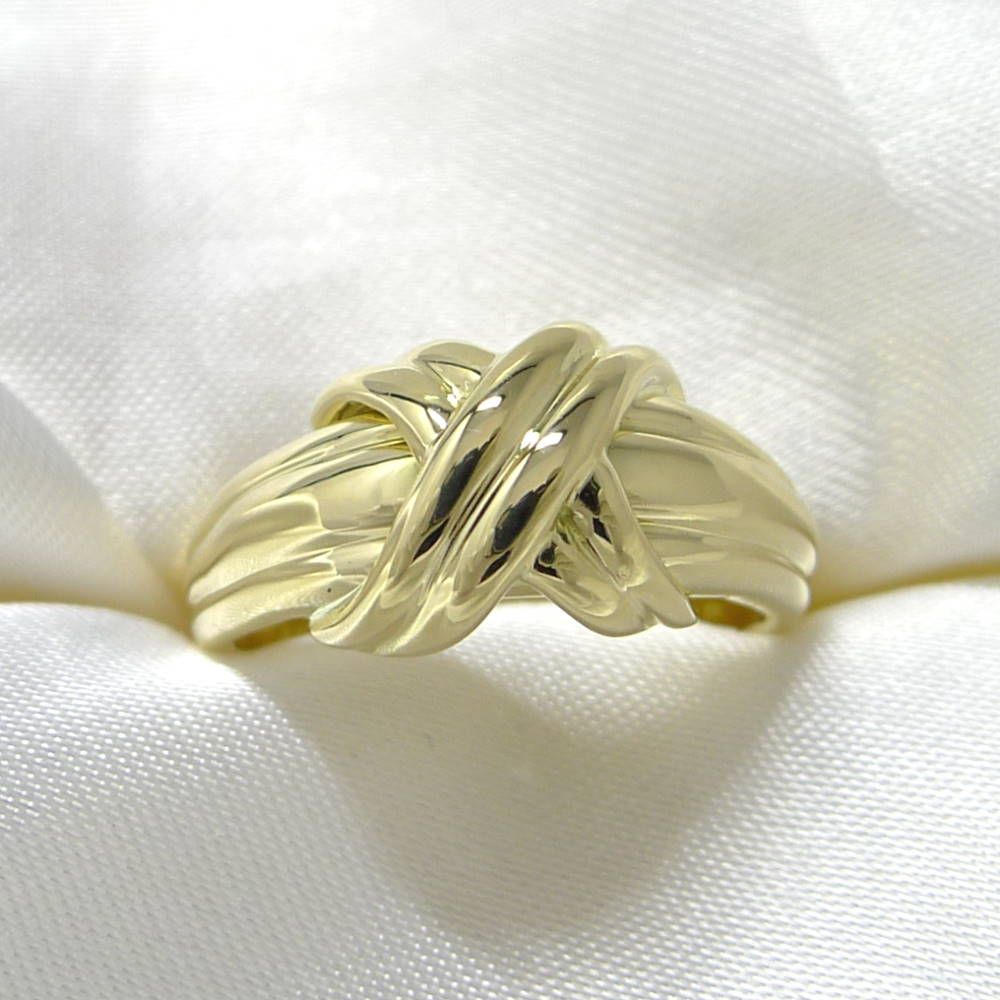 Tiffany＆Co. リング シグネチャークロス 750YG K18YG イエローゴールド 約12号 約5.8g 112,190円