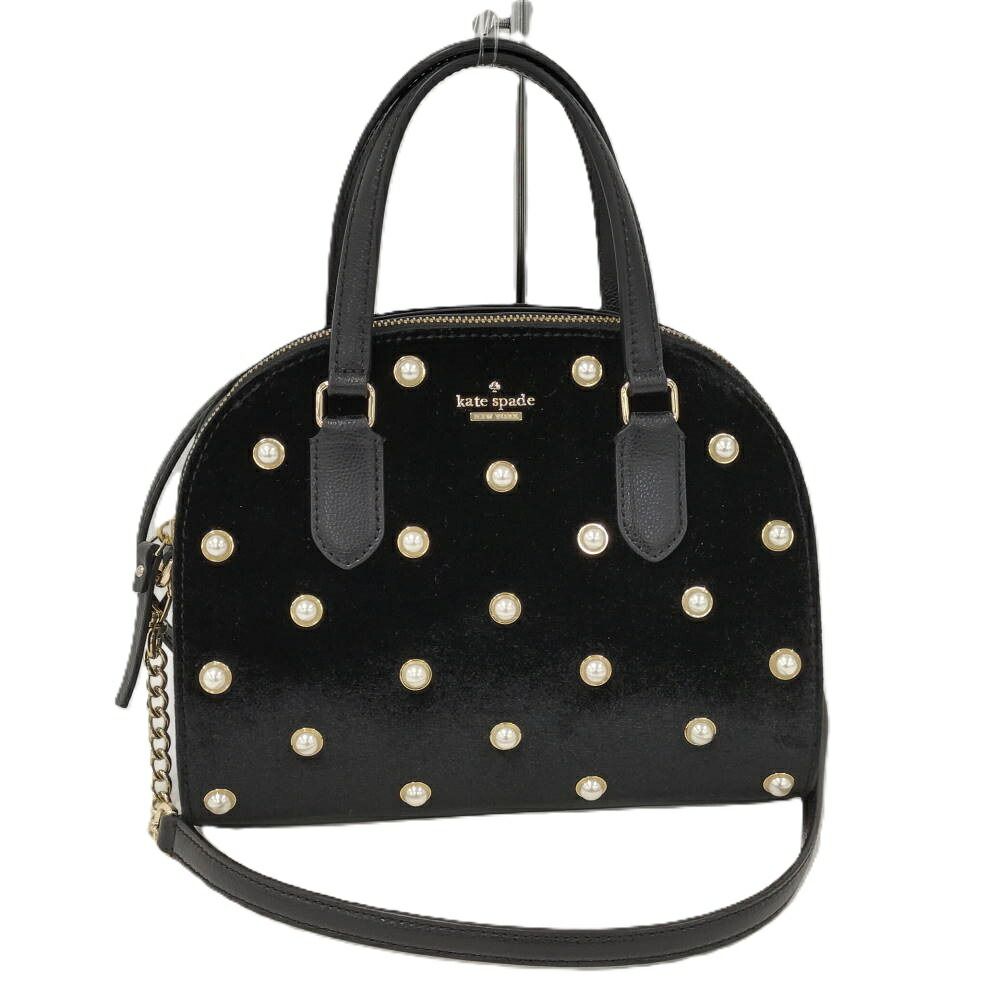 KATE SPADE ショルダーバッグ レザー ブラック