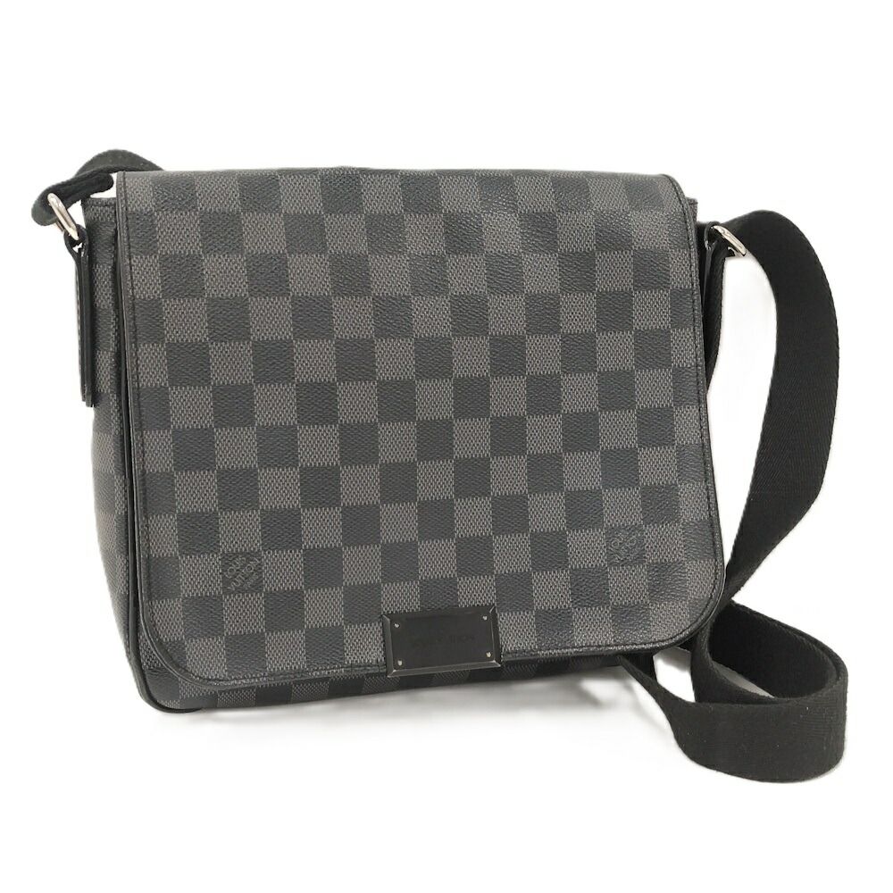 LOUIS VUITTON ディストリクトPM メッセンジャーバッグ ダミエグラフィット N41260 FL1134
