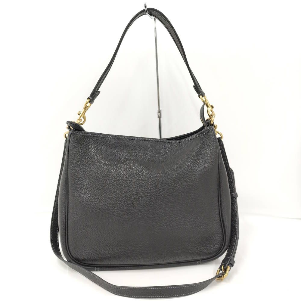 COACH ショルダーバッグ cc435 ブラック レザー