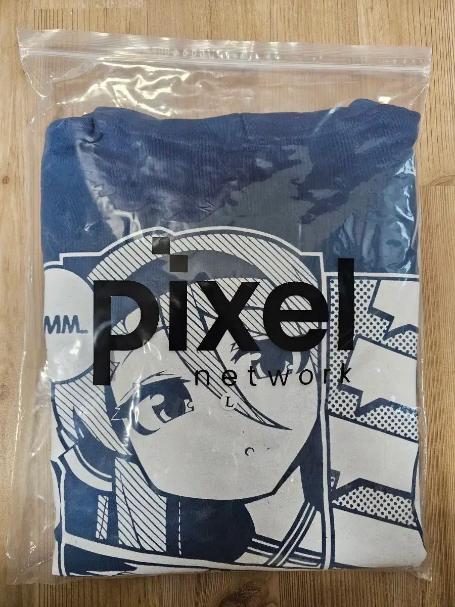 강지 カートゥーン WHO フードTシャツ (L)