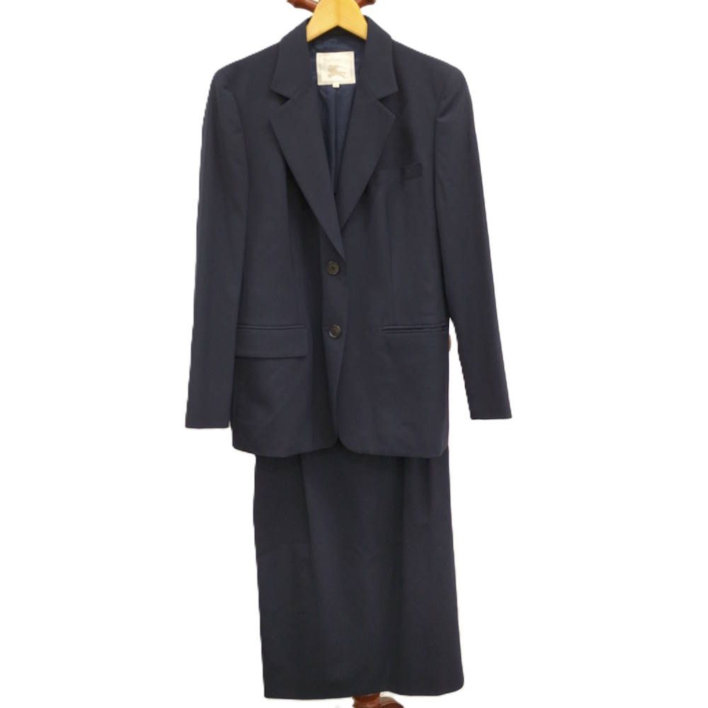 BURBERRY スカートスーツ ネイビー 表記サイズ：40