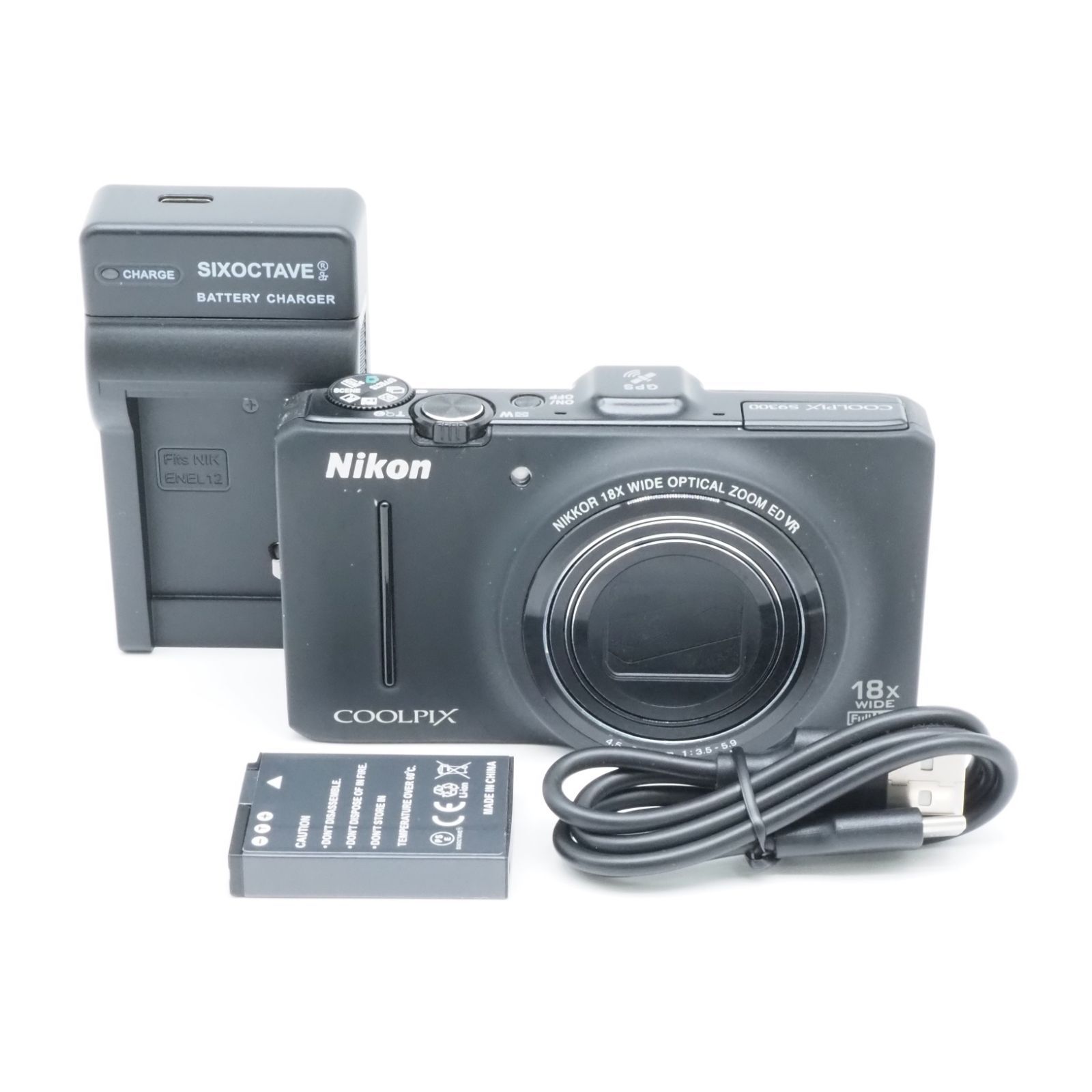 Nikon COOLPIX S9300 ブラック #66011