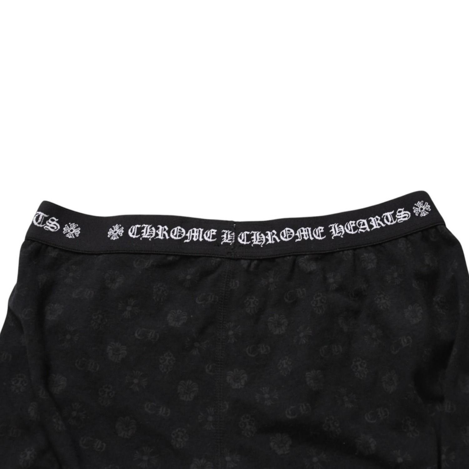 極美品 CHROME HEARTS クロムハーツ マルチロゴ総柄レギンス ホース
