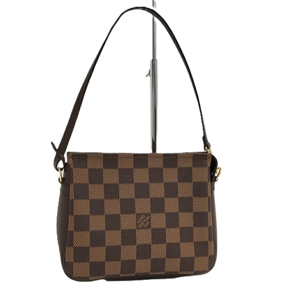 LOUIS VUITTON トゥルース メイクアップ ハンドバッグ ダミエ エベヌ N51982