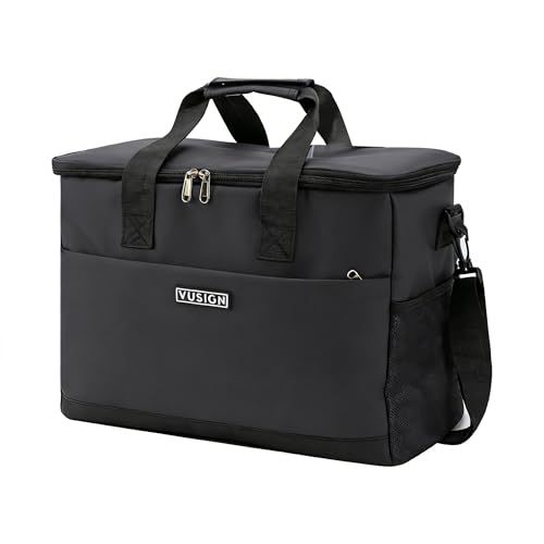 VUSIGN 保冷バッグ 大容量 30L｜折り畳み ソフトクーラーボックス｜保温・保冷対応 クーラーバッグ｜防水・軽量・肩掛け対応｜ピクニック・買い物・車載用・キャンプキャンプ・BBQ・ビーチ・釣り・ファミリー用as b23c15ba