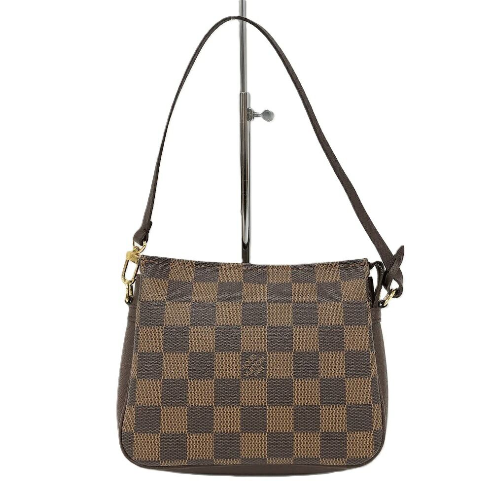 LOUIS VUITTON トゥルース メイクアップ コスメポーチ ダミエ エベヌ N51982
