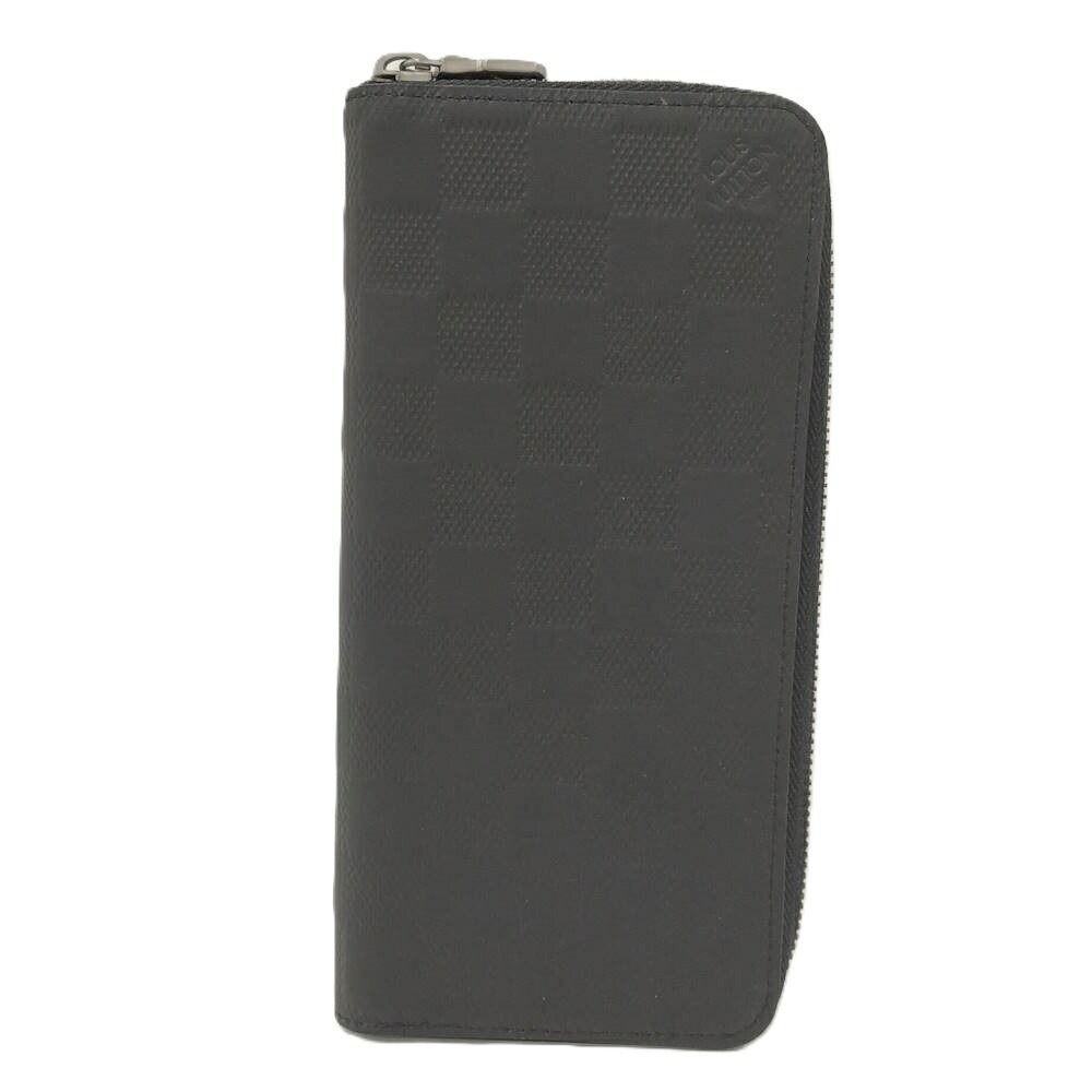 LOUIS VUITTON ジッピーウォレットヴェルティカル 長財布 ダミエアンフィニ N63549 RFID