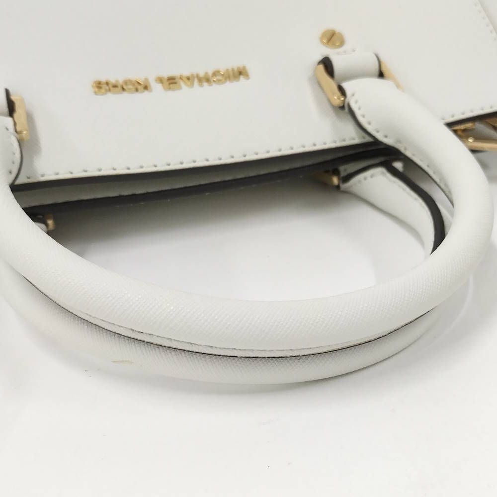 その他MICHAEL KORS 2WAYショルダーバッグ PVC ホワイト【多数取り揃え 