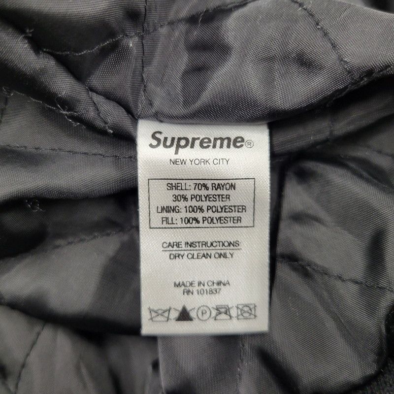 【中古品】 SUPREME シュプリーム 18AW DIAMOND RAYON BOMBER JACKET ダイアモンド レーヨン ボンバー ジャケット アウター 【149-260509-cs-23-izu】