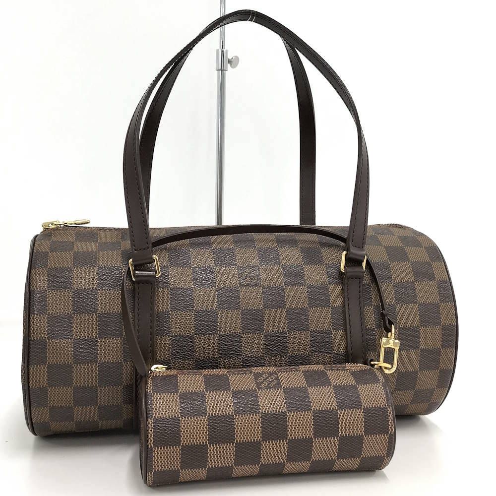 LOUIS VUITTON ハンドバッグ パピヨン30 ダミエ ポーチ付き N51303