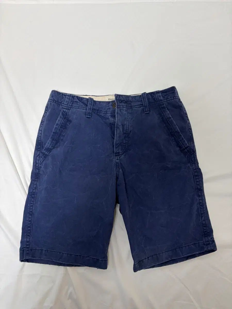 Abercrombie アバクロンビー ネイビー ハーフパンツ