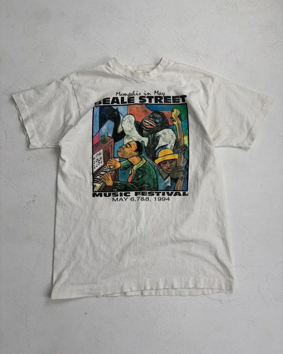 90s Music Festival Tee (white)