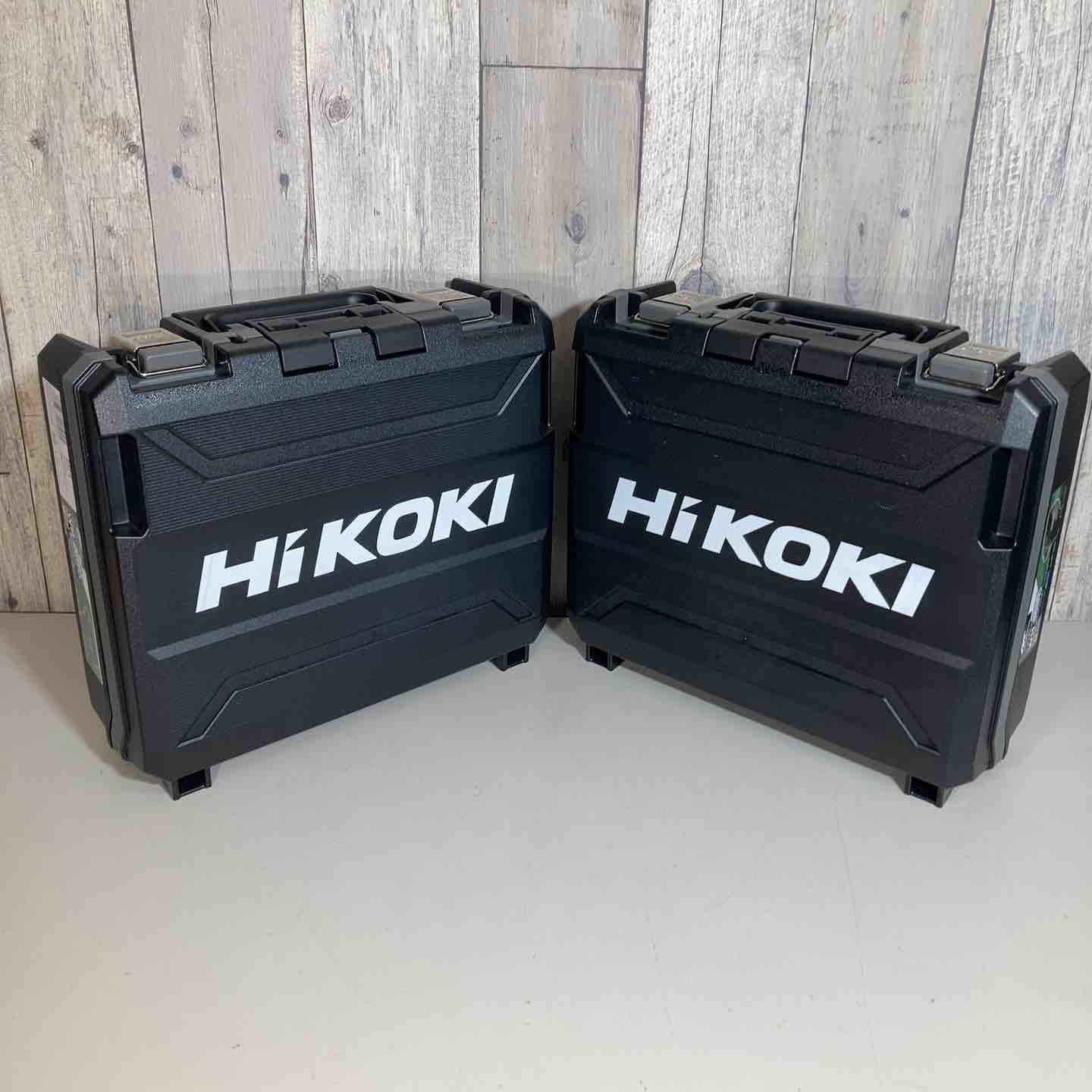 ▼ハイコーキ(HIKOKI) コードレスインパクトドライバ ストロングブラック WH36DD(2XHBSZ)2台セット【戸田店】