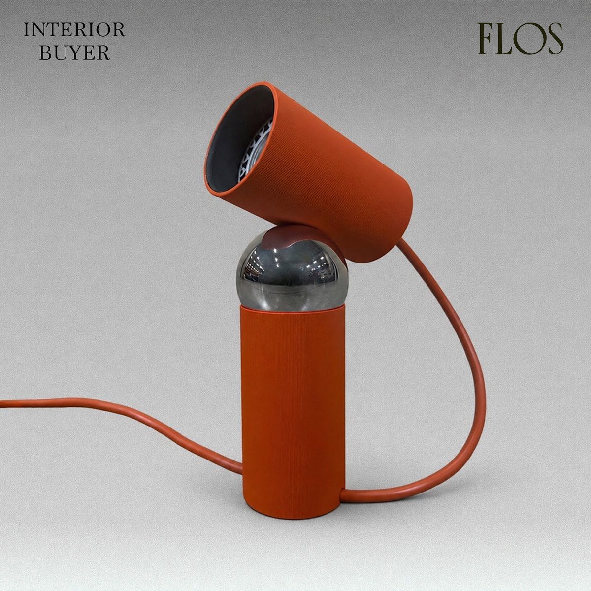 FLOS フロス BILBOQUET ビルボケ テーブルランプ 照明 トマト ポリカーボネート フィリップ・マルアン 25年製 定価7万