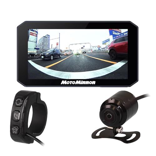 【新品】MAXWIN 【各種耐久試験実施済み】バイク用 ディスプレイオーディオ 5インチ USB給電対応 180°超広角バックカメラ CarPlay AndroidAuto スマートモニター バイクナビ 防水 高耐久 MoToMiRRoR B e414dbd3