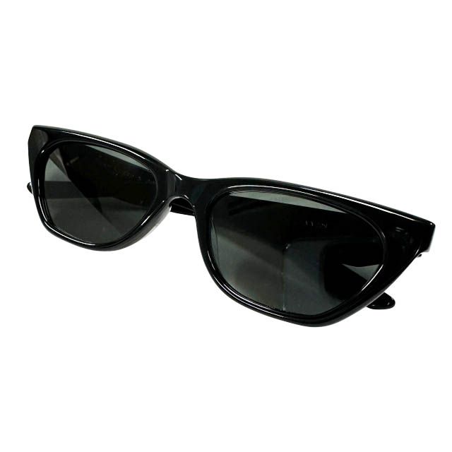 メゾンマルジェラ Maison Margiela ×Gentle Monster ジェントルモンスター Cat Eye キャットアイ 4ステッチ サングラス MM208 BLK 5319-144 黒ブラック ブランド古着ベクトル 中古260509