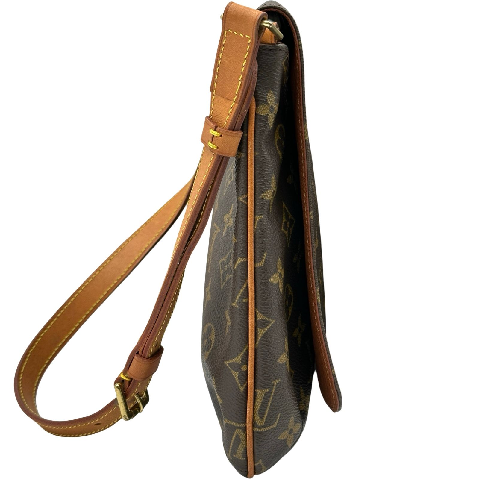 ルイ・ヴィトン LOUIS VUITTON ミュゼット・サルサ ショート M51258 ブラウン モノグラム レディース ショルダーバッグ