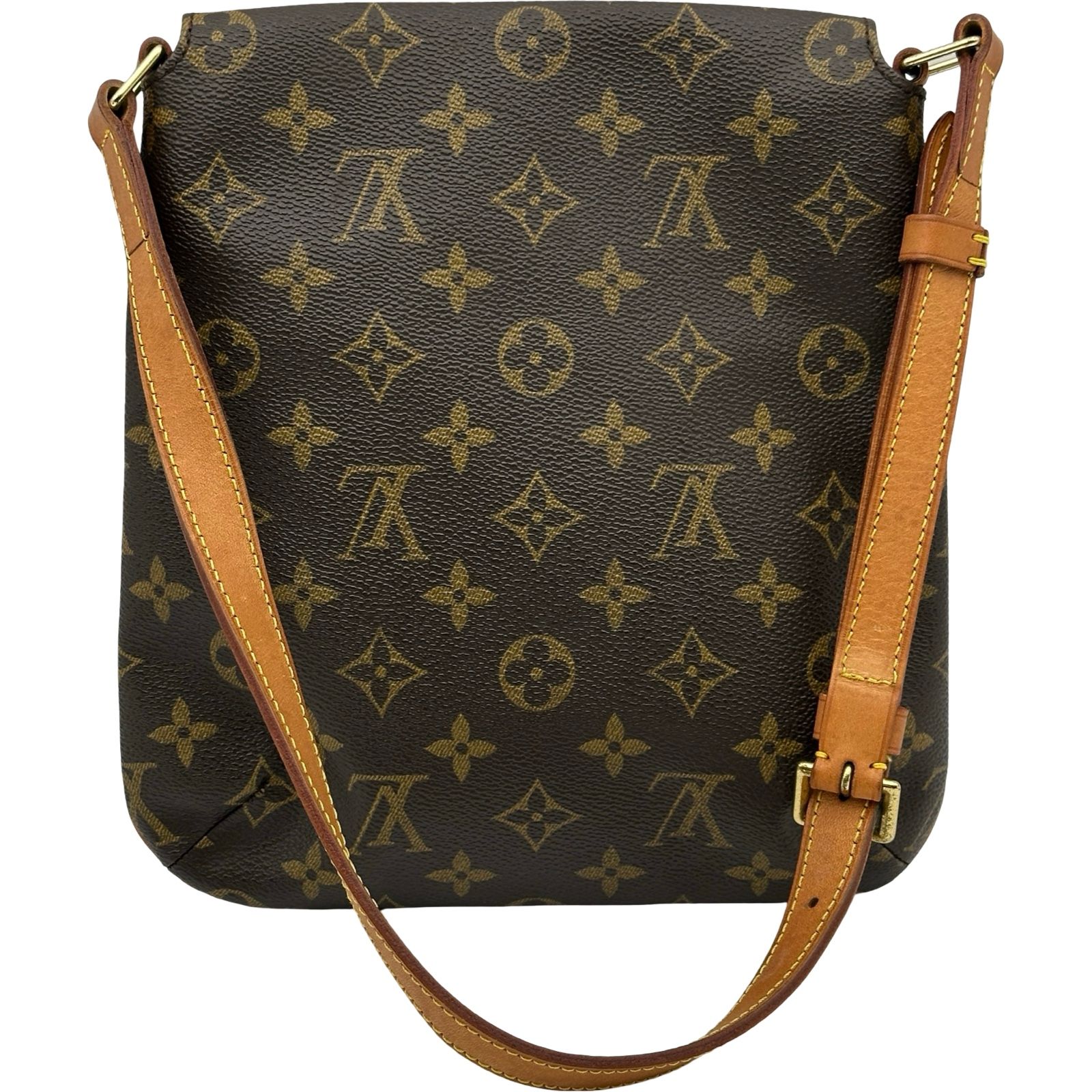 ルイ・ヴィトン LOUIS VUITTON ミュゼット・サルサ ショート M51258 ブラウン モノグラム レディース ショルダーバッグ