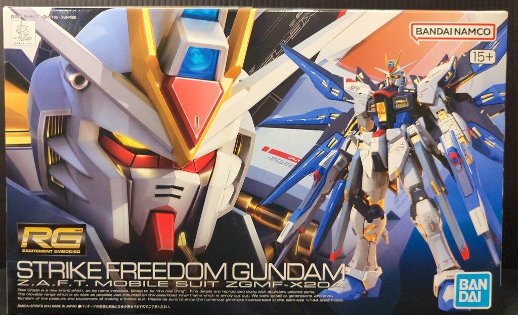 BANDAI SPIRITS RG 1/144 バンダイスピリッツ版 ストライクフリーダムガンダム 14