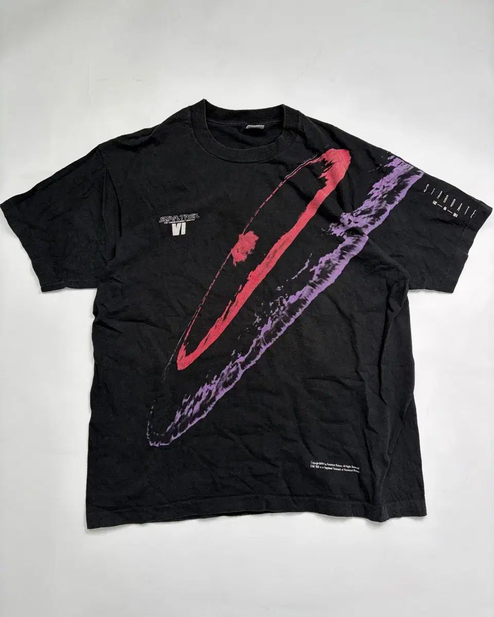90年代 スター・トレックTシャツ (black)