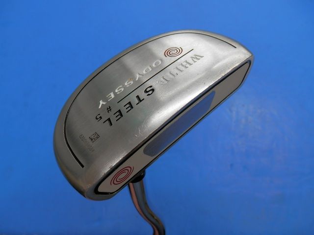 パター 即決 Ｂ０４ グリップ新品 オデッセイ ホワイト スチール ＃５　オリジナルスチール ３３インチ ＨＣ無[5271]即発送
