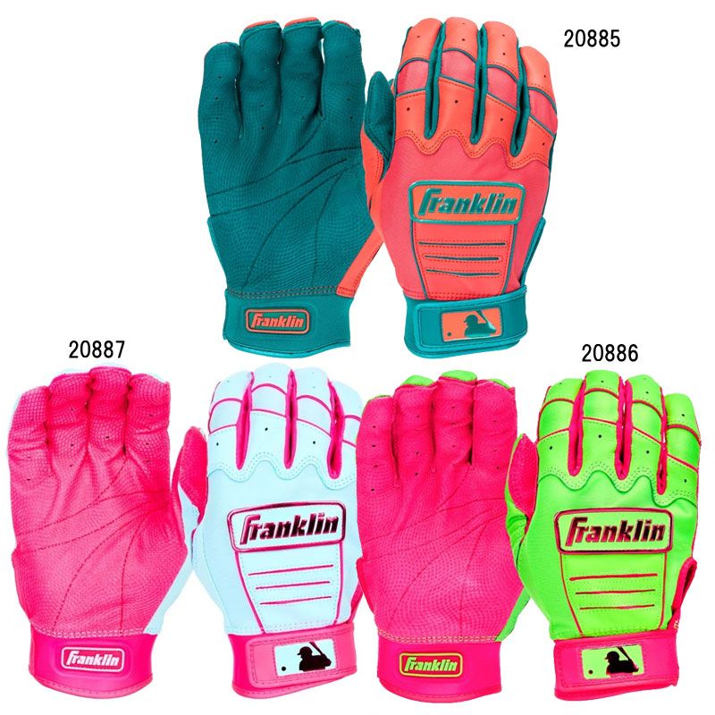 フランクリン FRANKLIN バッティンググローブ(両手用)CFX Pro Hi-lite 野球 バッティング 手袋 バッテ 手袋 プロ メジャー 26SS(20885/20886/20887)、20886