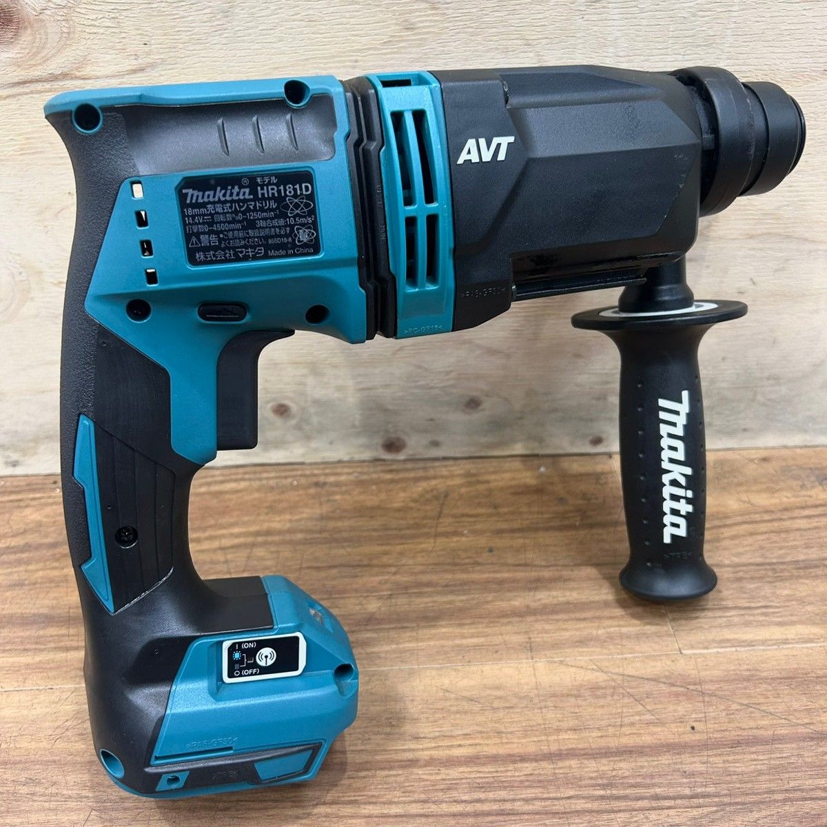 美品 マキタ(makita) 14.4V コードレスハンマドリル HR181DRG 【中古 