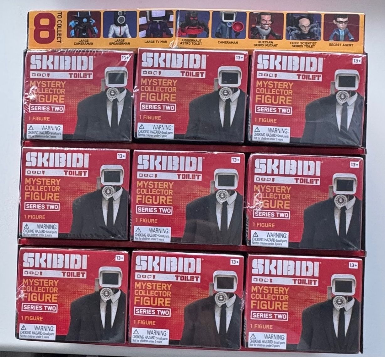 スキビディ トイレ ユーチューブ アニメ シリーズ2 ミステリー フィギュア 9個セット Skibidi Toilet Mystery Figures Bundle YouTube anime