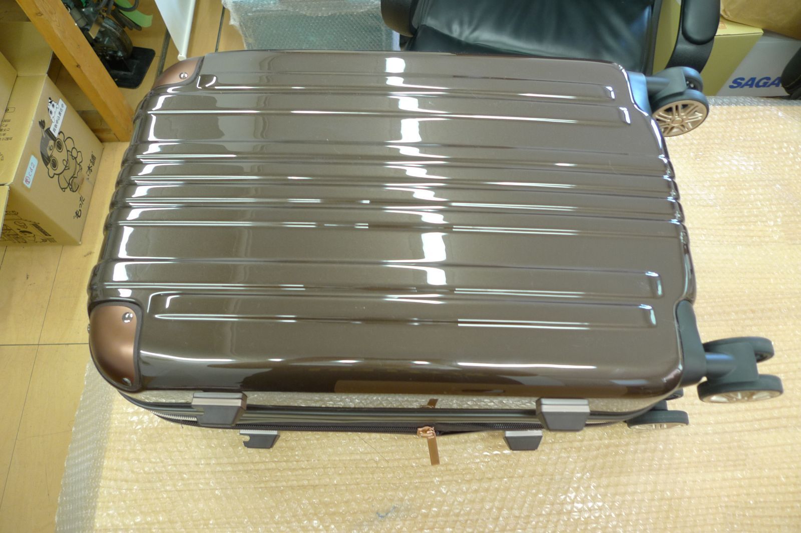 LEGEND WALKER レジェンドウォーカー　キャリーケース　Sサイズ(48〜58L) モカ　管理g0509