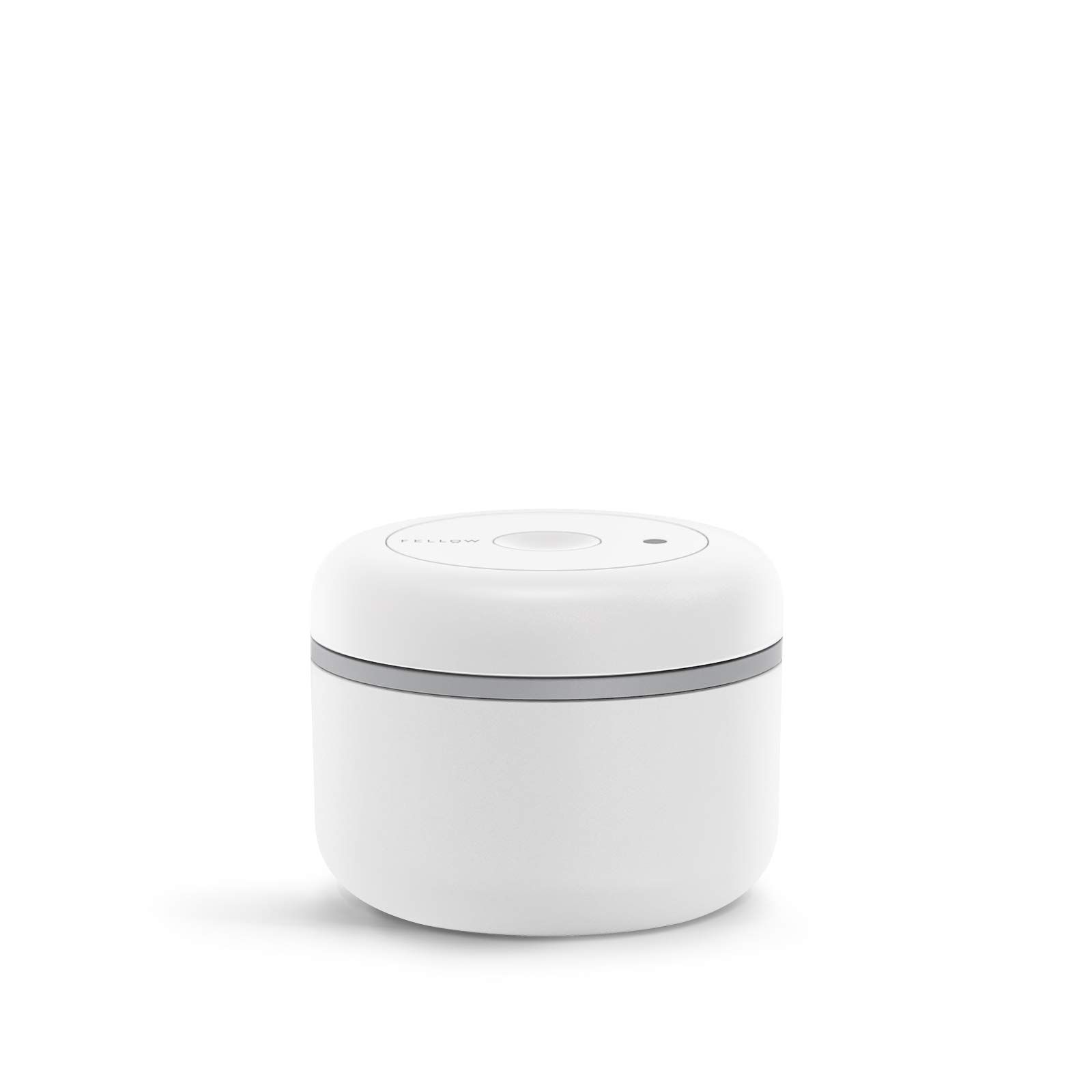 [メーカー公式] Fellow Atmos Vacuum Canister 真空キャニスター コーヒー 食品 保存容器 おしゃれ インテリア [国内正規品] (ホワイト, 0.4, リットル)ｍａ