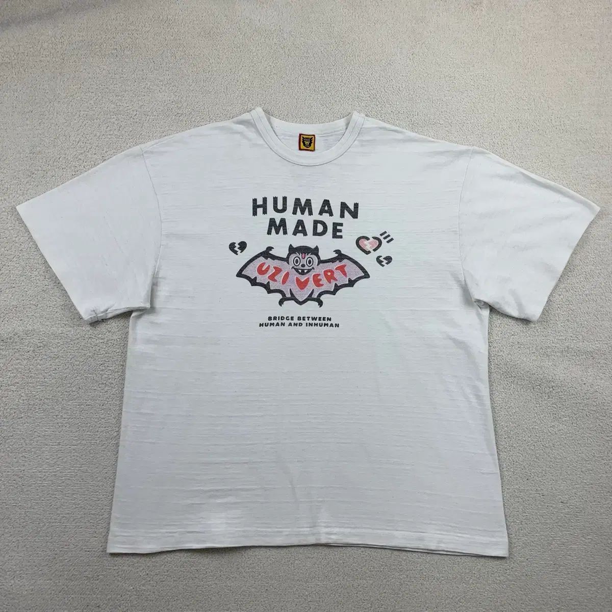 HUMAN MADE × Lil Uzi Vert グラフィック半袖Tシャツ 白