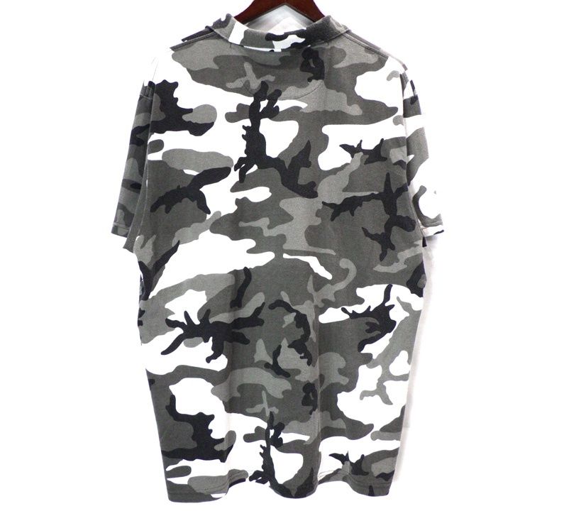 シュプリーム SUPREME 25SS 【 Washed Camo Polo Snow Camo