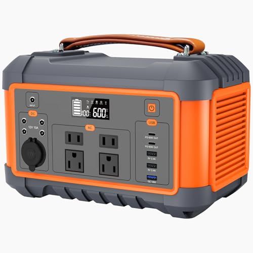 JQB ポータブル電源 P500Pro 150000mAh/555Wh 大容量 家庭・アウトドア兼用 バックアップ電源 超軽量持ち運び 純正弦波AC出力(室温時500W/安定600W)/DC/USB多端子出力 超高輝度LEDライト付き 12V 6c02ac5d