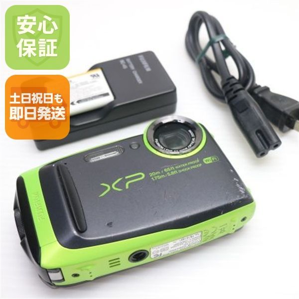 良品中古 FinePix XP120 ライム 即日発送 コンデジ FUJIFILM 本体 土日祝発送OK 02000