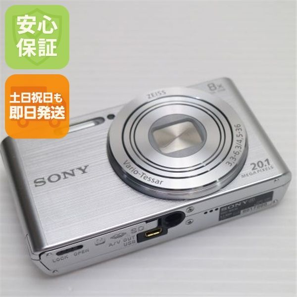 超美品 DSC-W830 シルバー SONY 土日祝発送OK 02000