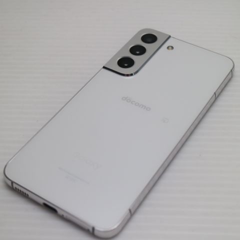 新品同様 Galaxy S22 SC-51C ファントムホワイト スマホ 白ロム 土日祝