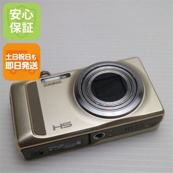 美品 EX-ZR500 ゴールド 即日発送 デジカメ CASIO 本体 土日祝発送OK 02000