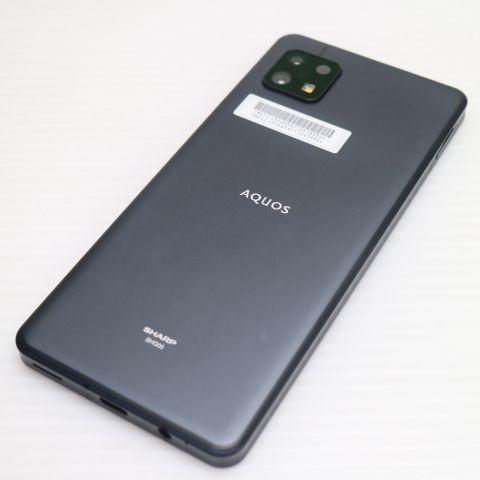 超美品 AQUOS sense6 SHG05 ブラック 本体 即日発送 土日祝発送OK あす