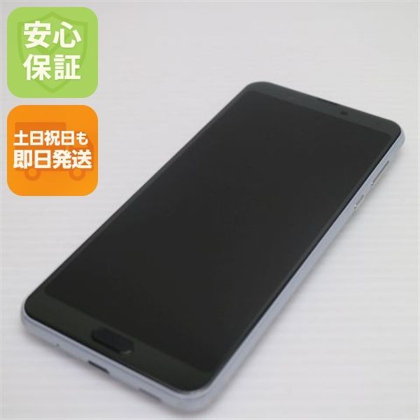 美品 901SH ホワイト スマホ 本体 白ロム 土日祝発送OK 02000