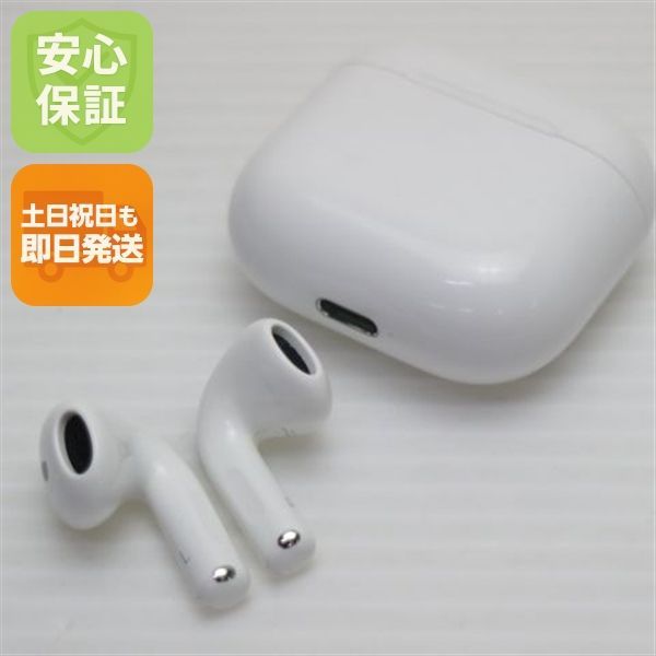 美品 AirPods 4(アクティブノイズキャンセリング非搭載) イヤホン APPLE 即日発送 土日祝発送OK 02000
