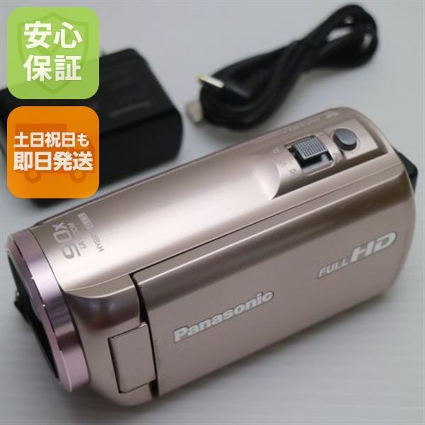 希少【極美品】パナソニック ビデオカメラ HC-V550M-N ピンクゴールド 美品 HC-V550M ピンクゴールド 即日発送 デジカメ Panasonic 本体 土日
