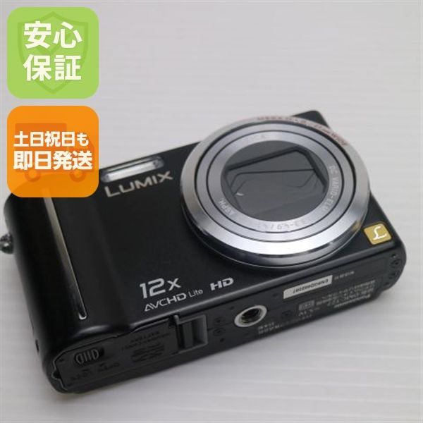 美品 DMC-TZ7 ブラック 即日発送 Panasonic LUMIX デジカメ 本体 土日祝発送OK 02000