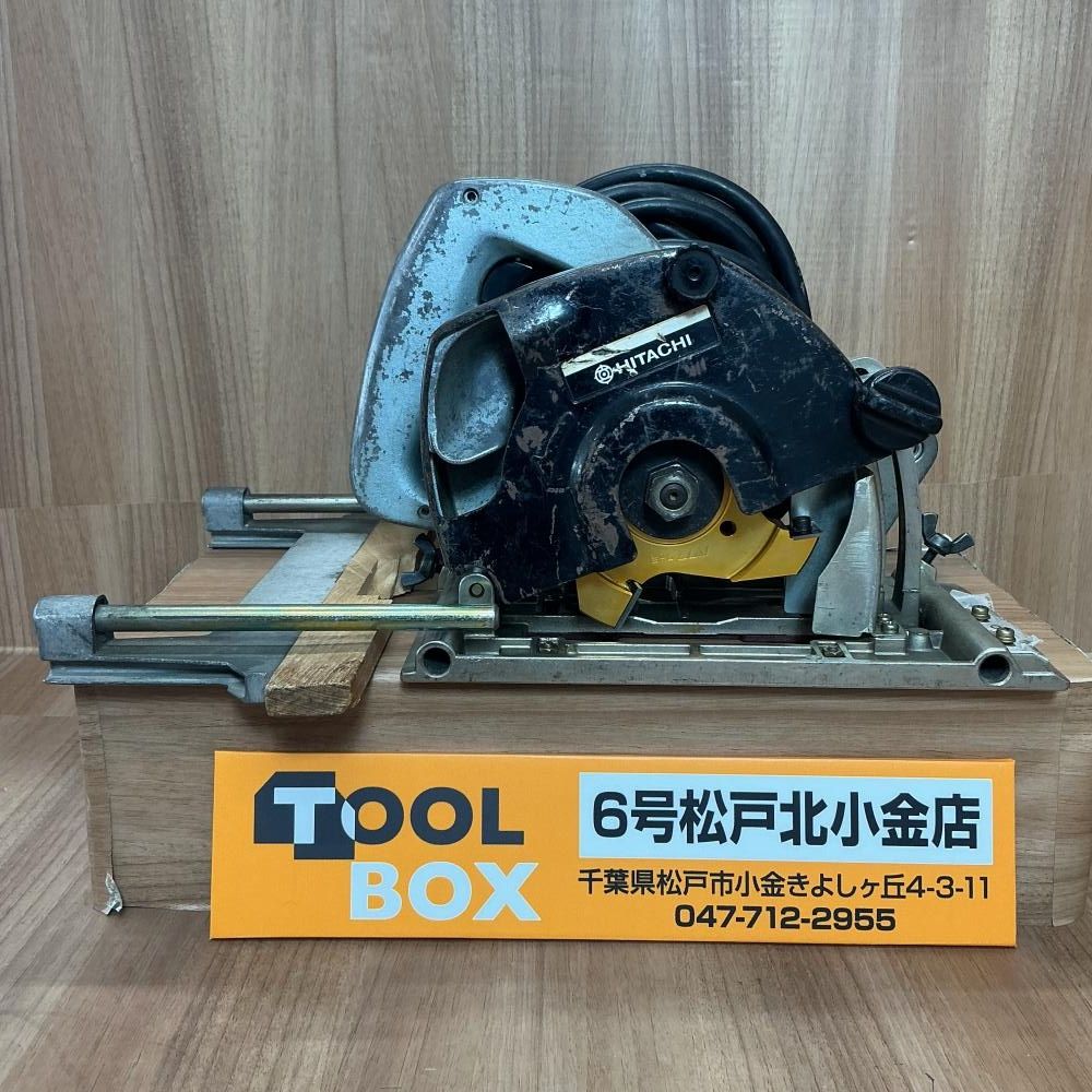 【中古】日立工機　2504A 小穴カッタ　バクマ溝切刃７分用付
