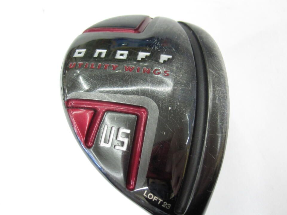 グローブライド　ONOFF UTILITY WINGS AKA 2022　23度　SMOOTH KICK MP-522U　SRフレックス　ユーティリティ　中古　ゴルフドゥ！緑店【最短即日発送】