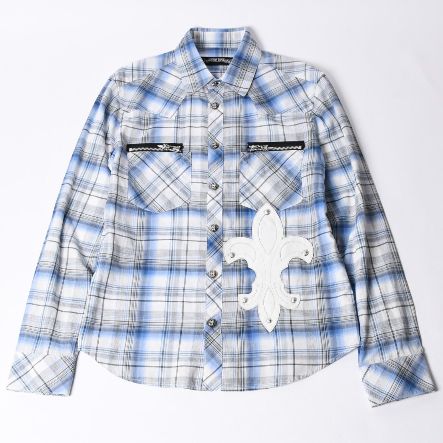 CHROME HEARTS クロムハーツ BSフレアパッチ 長袖シャツ サイズXS