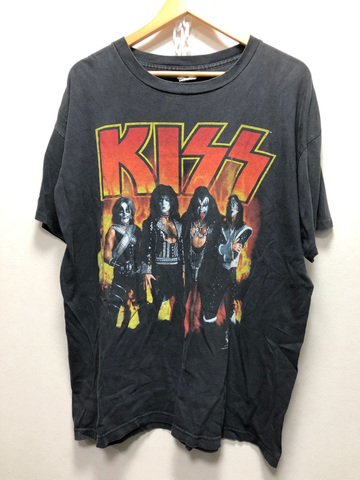 045090 CRONIES KISS Tシャツ XL MADE IN USA USA製 バンド キス ライブツアー